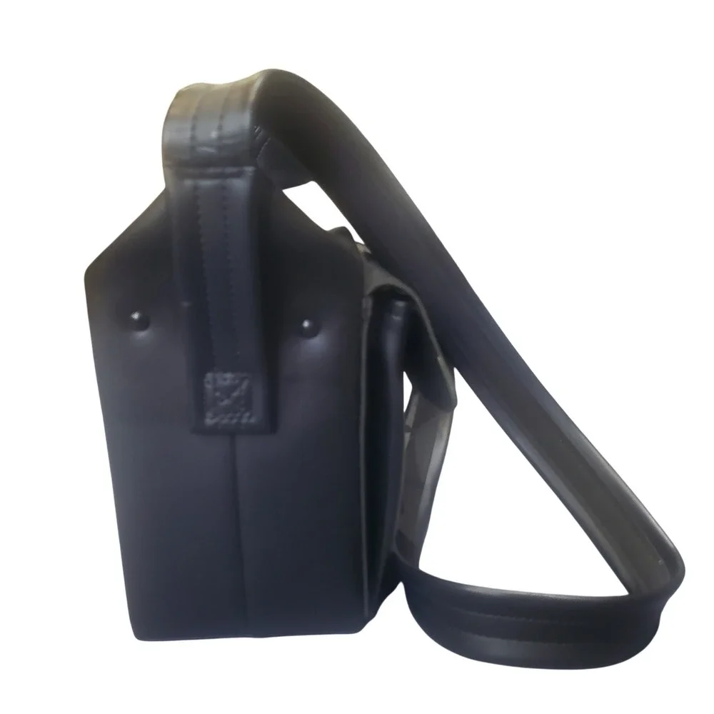 Vintage Polaroid Sonar Autofocus Folding Camera Case Bag SX-70 SLR 680 Black